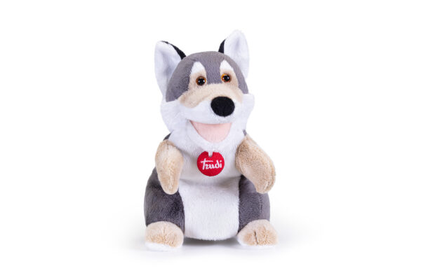 marionetta lupo peluche trudi