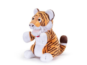 marionetta peluche tigre animale esotico