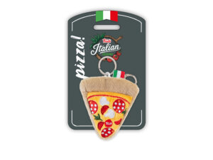 pizza portachiavi trudi icons