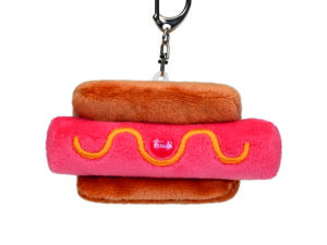 trudi hotdog peluche portachiavi trudi icons