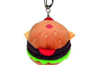 hamburger portachiavi peluche trudi icons